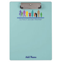 O conselho de grampo do assistente social da