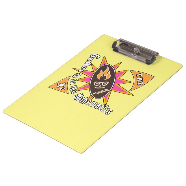 Pranchetas O gênio está na matemática (Inclinado)