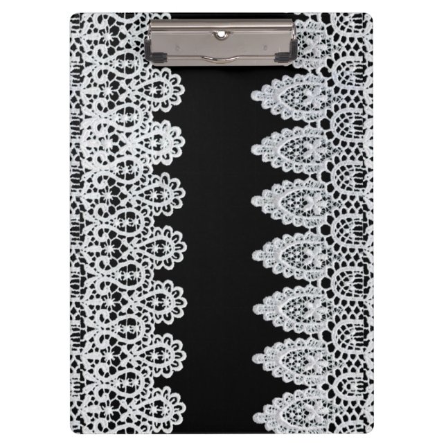 Pranchetas O laço branco forma uma beira delicada contra o (Frente)