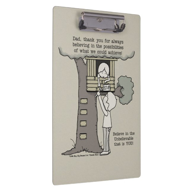 Pranchetas O pai acredita nas possibilidades (Direita)