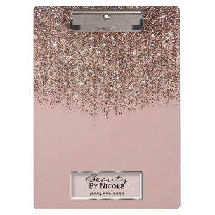 Pranchetas O Taupe cora cascata de bronze Dourado cor-de-rosa