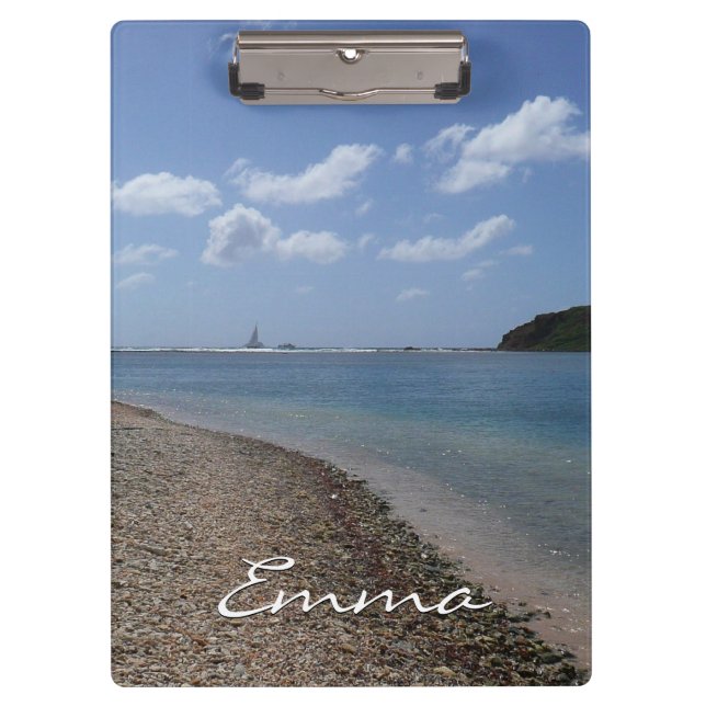 Pranchetas O veleiro à distância na Rua. (Frente)