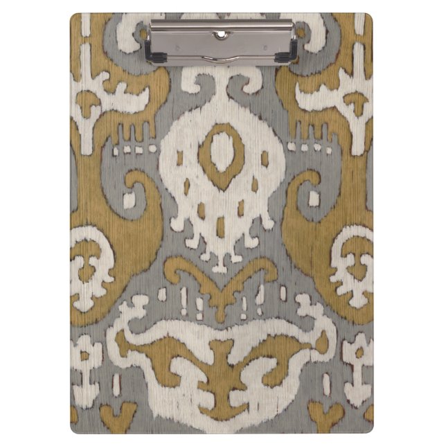 Pranchetas Ocre Ikat II (Frente)