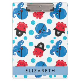 Pranchetas Octopus Pirata, Padrão Octopus, Mar, Seu Nome