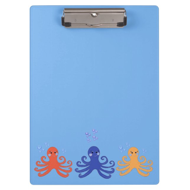 Pranchetas Octopus Whimsical (Frente)