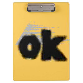 Pranchetas OK Vibes - Simples e Negrito"