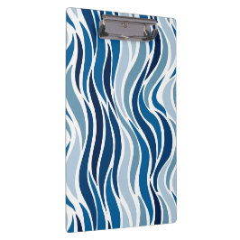 Pranchetas Ondas abstratas em azul