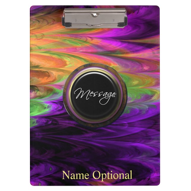 Pranchetas Opções de Imagem Fractal Marble 4-1 (Frente)