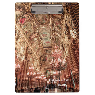 Pranchetas Ópera de Palais Garnier. Paris. França.