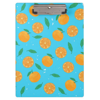 Pranchetas Orange Love, Notizbuch mit sommerlichem Motiv