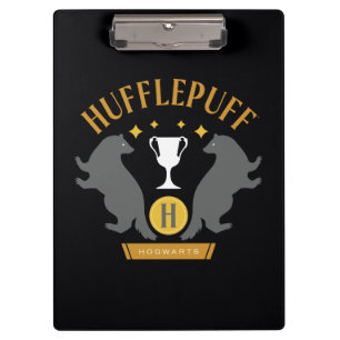 Pranchetas Orgulho da Casa HUFFLEPUFF™ Gráfico de Texugo e Ta