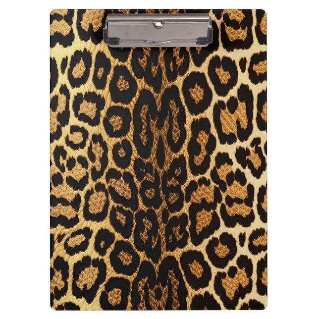 Pranchetas Ouro Leopardo 🐆 Chic (Frente)