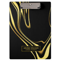 Ouro moderno espirra a preto