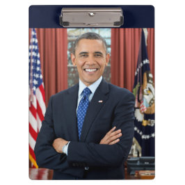 Pranchetas Oval Office Portrait, Obama Barack Presidente dos