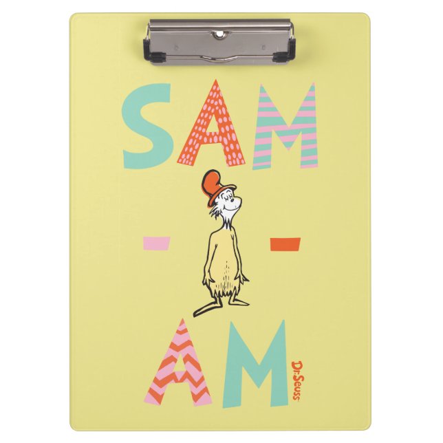 Pranchetas Ovos Verdes e Presunto | Sam-I-Am (Frente)
