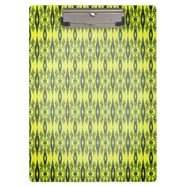 Pranchetas Padrão amarelo e preto (Frente)