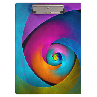 Pranchetas Padrão Azul Cor-de-rosa Abstrato Floral Moderno #1