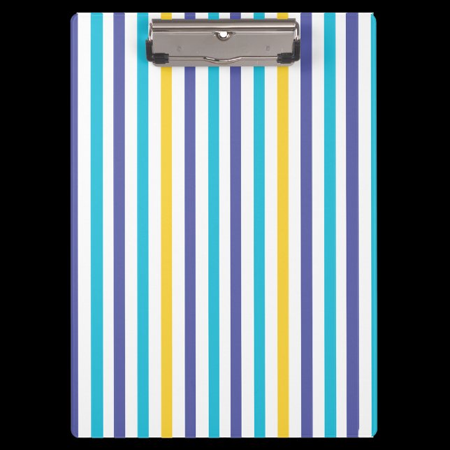 Pranchetas Padrão Colorido De Stripes De Volta À Escola (Criador carregado)