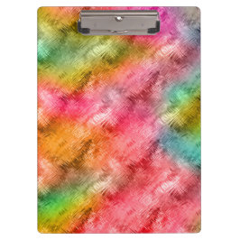 Pranchetas Padrão Colorido de Vidro Cristal