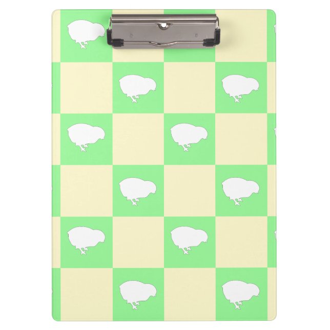 Pranchetas Padrão da Desktop Board páscoa com Motif de Pintin (Frente)