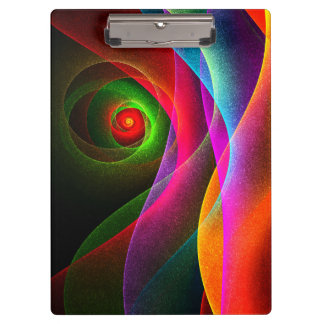 Pranchetas Padrão de Abstrato de Arte Vermelho Verde Laranja
