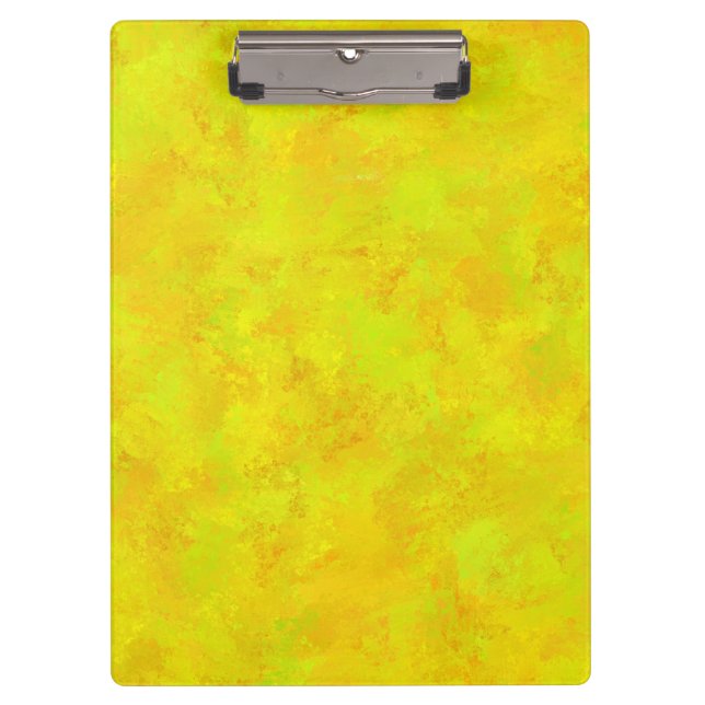 Pranchetas Padrão de Abstrato Verde Laranja Amarelo (Frente)