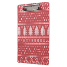 Pranchetas Padrão de Árvore de Natal Blocky Moderno