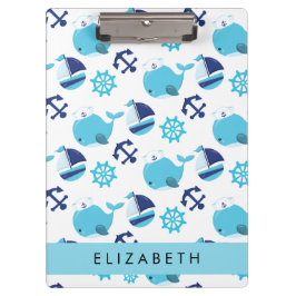 Pranchetas Padrão De Baleias, Baleias Azuis, Seu Nome