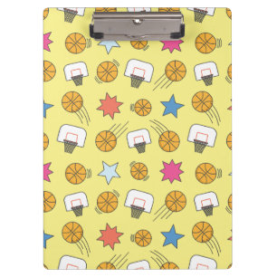 Pranchetas Padrão de basquetebol divertido