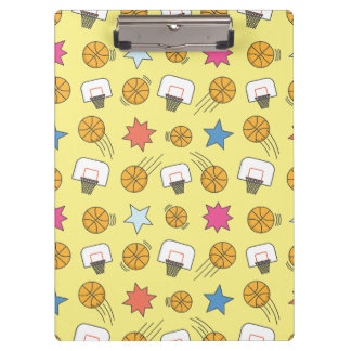 Pranchetas Padrão de basquetebol divertido