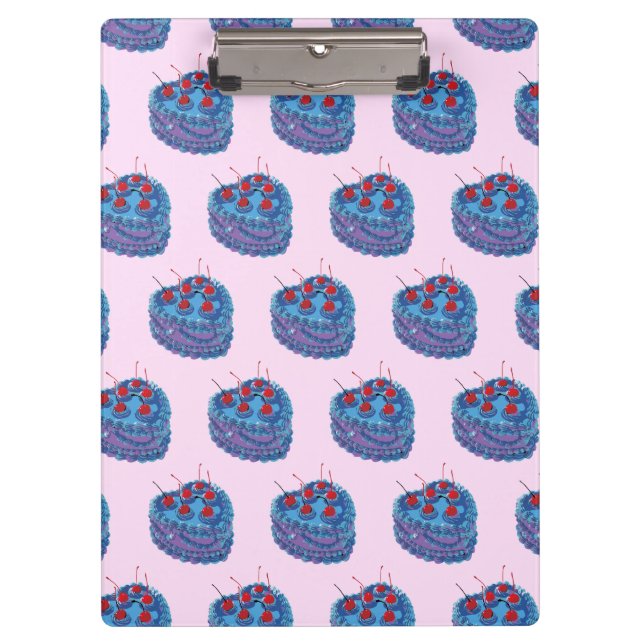 Pranchetas Padrão de Bolo Corpo Roxo (Frente)