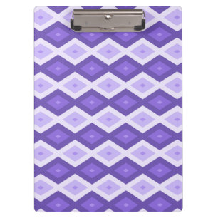 Pranchetas Padrão de diamante violeta