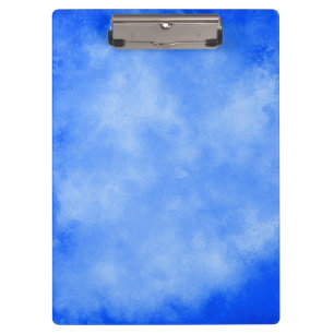 Pranchetas Padrão de efeito de nuvem de na moda Storm Blue Fr