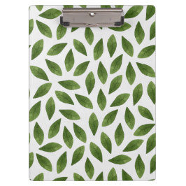 Pranchetas Padrão de Folha Verde Escura
