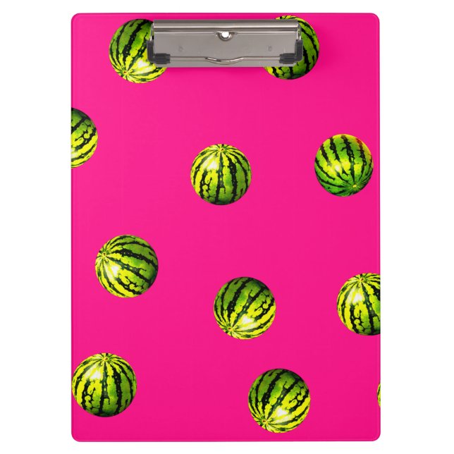 Pranchetas padrão de melancia rosa (Frente)