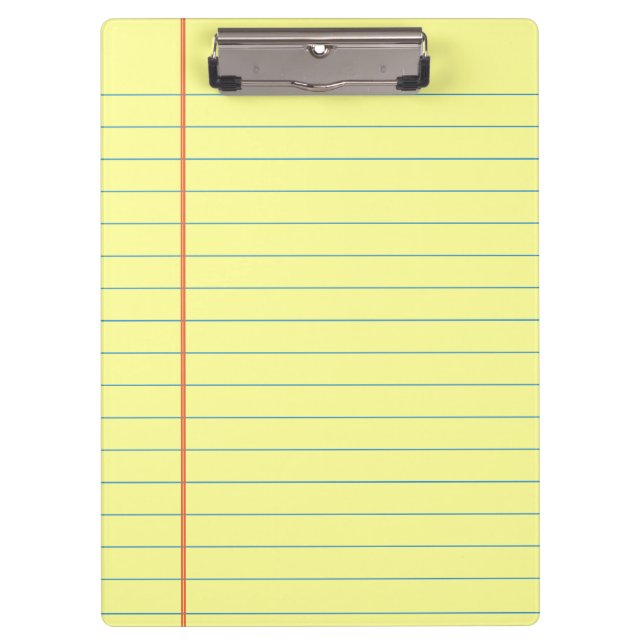 Pranchetas Padrão de Pad Legal (Frente)