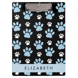 Pranchetas Padrão De Patas, Patas Azuis, Patas De Cachorro, S