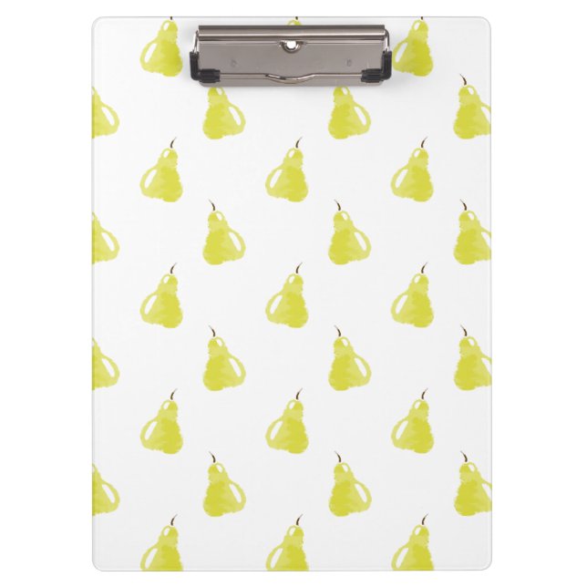 Pranchetas Padrão de Pear de Aquarela (Frente)