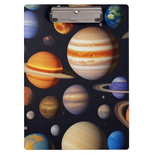 Pranchetas Padrão de Planetas (Frente)