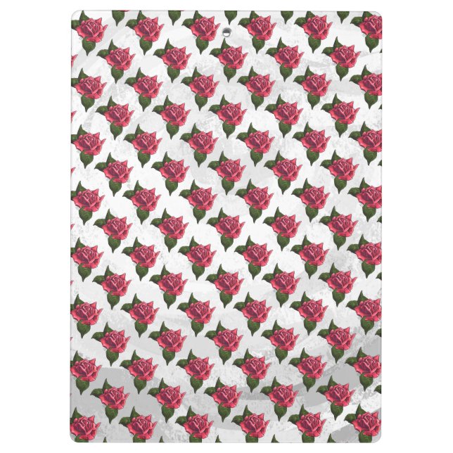 Pranchetas Padrão de rosa (Verso)