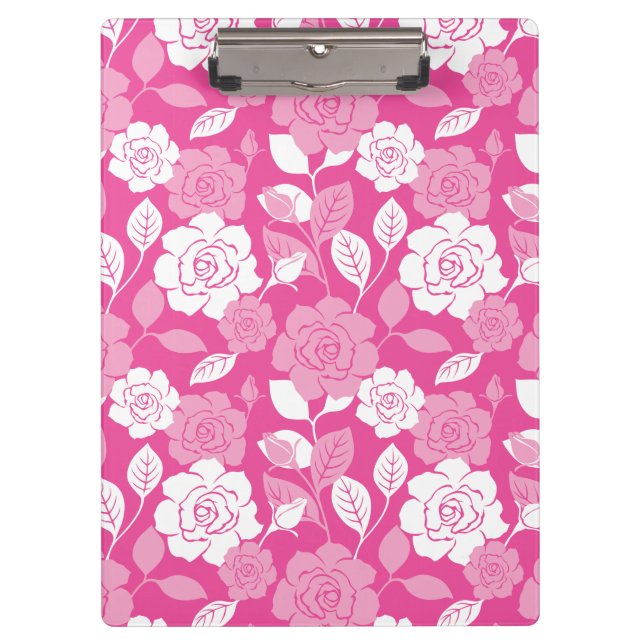 PRANCHETAS PADRÃO DE ROSA (ROSA) (Frente)