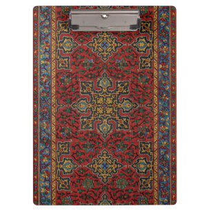 Pranchetas Padrão de Tapete Persa Vintage Vermelho Azul Arabe
