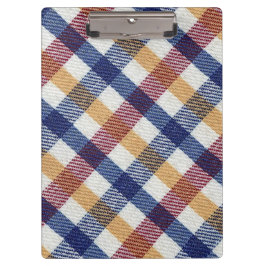 Pranchetas Padrão de Tartan multicolorido