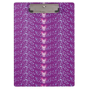 Pranchetas Padrão de wallpaper de Violetas Florais Rosa Vint