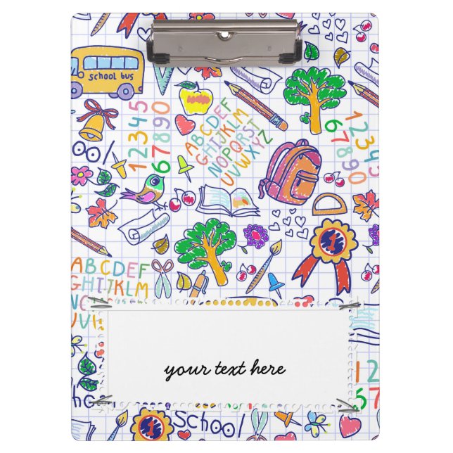 Pranchetas Padrão escolar (Frente)