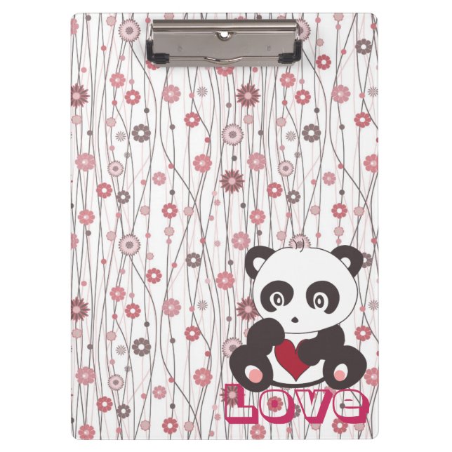 Pranchetas Padrão floral de giro giro bonito (Frente)