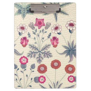 Pranchetas Padrão Floral de Margarida William Morris Vermelho