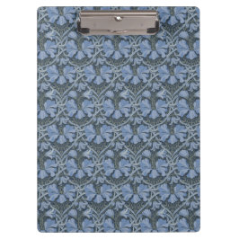 Pranchetas Padrão Floral Elegante em Aquarela Azul