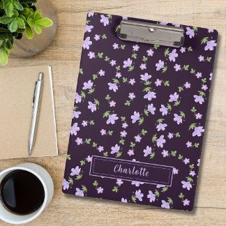 Pranchetas Padrão Floral Pequeno de Gerânio em Aquarela Vinta