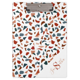 Pranchetas Padrão Geométrico do Monograma Elegante